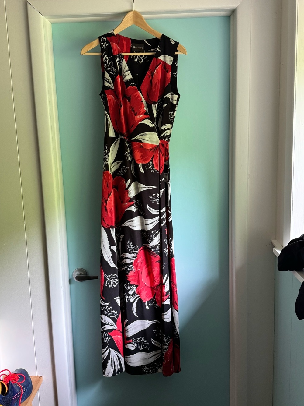 Phase 8 Black Floral Maxi Ocassion Dress